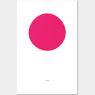 Circular - Crayola Carmine Posters and Art